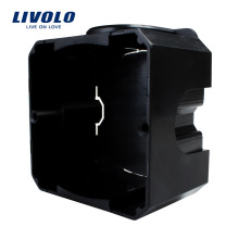EU Standard Plastic 65mm*65mm Wall Internal Mounted Safe Box for 80mm*80mm Wall Light Switch
